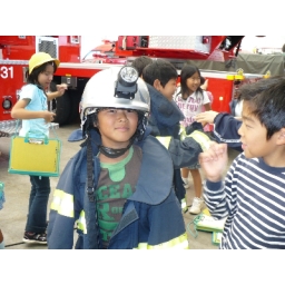 １０月１６日 ４年消防署見学